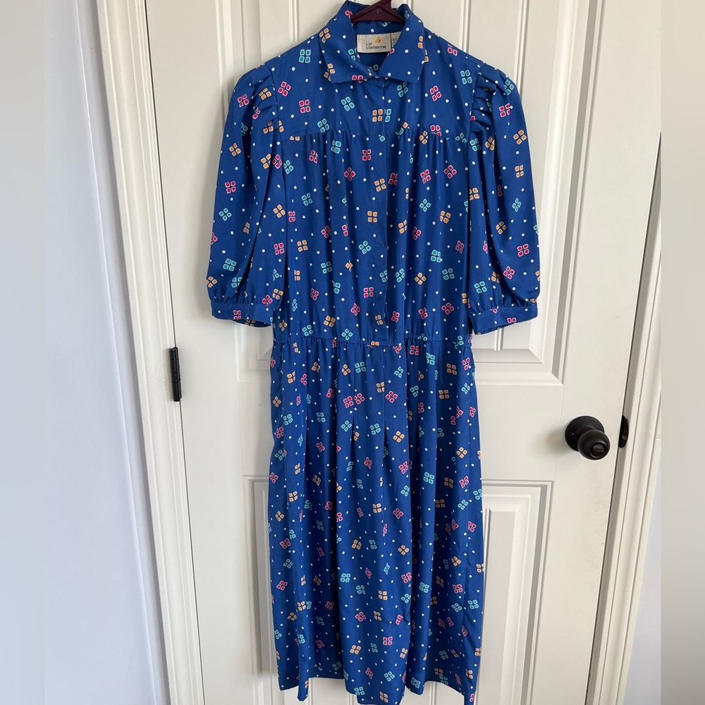 Liz Claiborne Liz Sport Vintage Size 4 Collared Dress